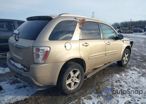 2005 Chevrolet Equinox Lt из США, поврежденный, VIN 2CNDL73F256192792